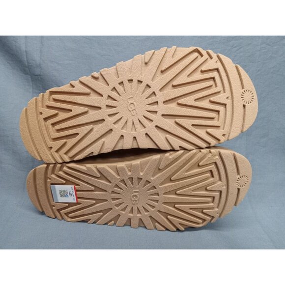 UGG Girls K Goldenglow Slide Slip-on Dark Brown Sand Size 6 NEW IN BOX! - Picture 11 of 13